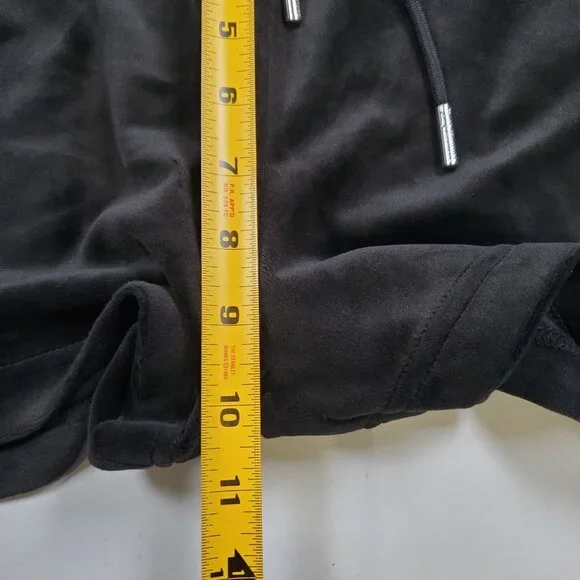 Juicy Couture Bling Velour Shorts Women Size Small NWT High Waisted Y2K - Picture 7 of 12